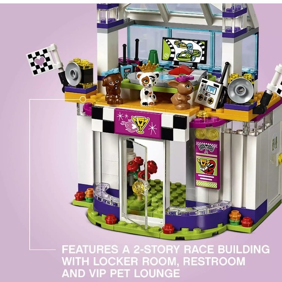 Free Shipping! LEGO Friends The Big Race Day 41352 - Walmart   Friends The Big Race Day 41352 Building Kit